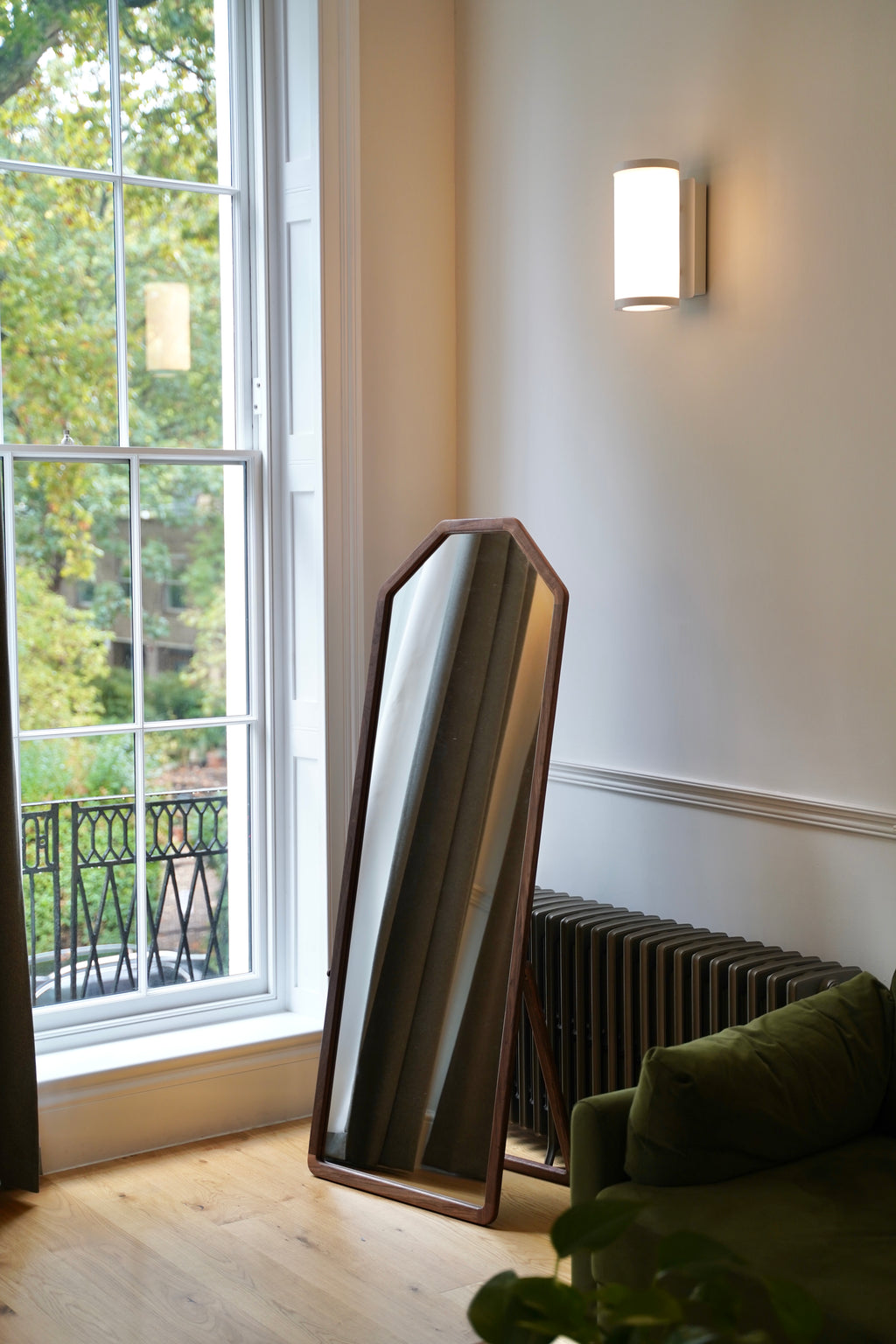 Walnut Full Length Mirror