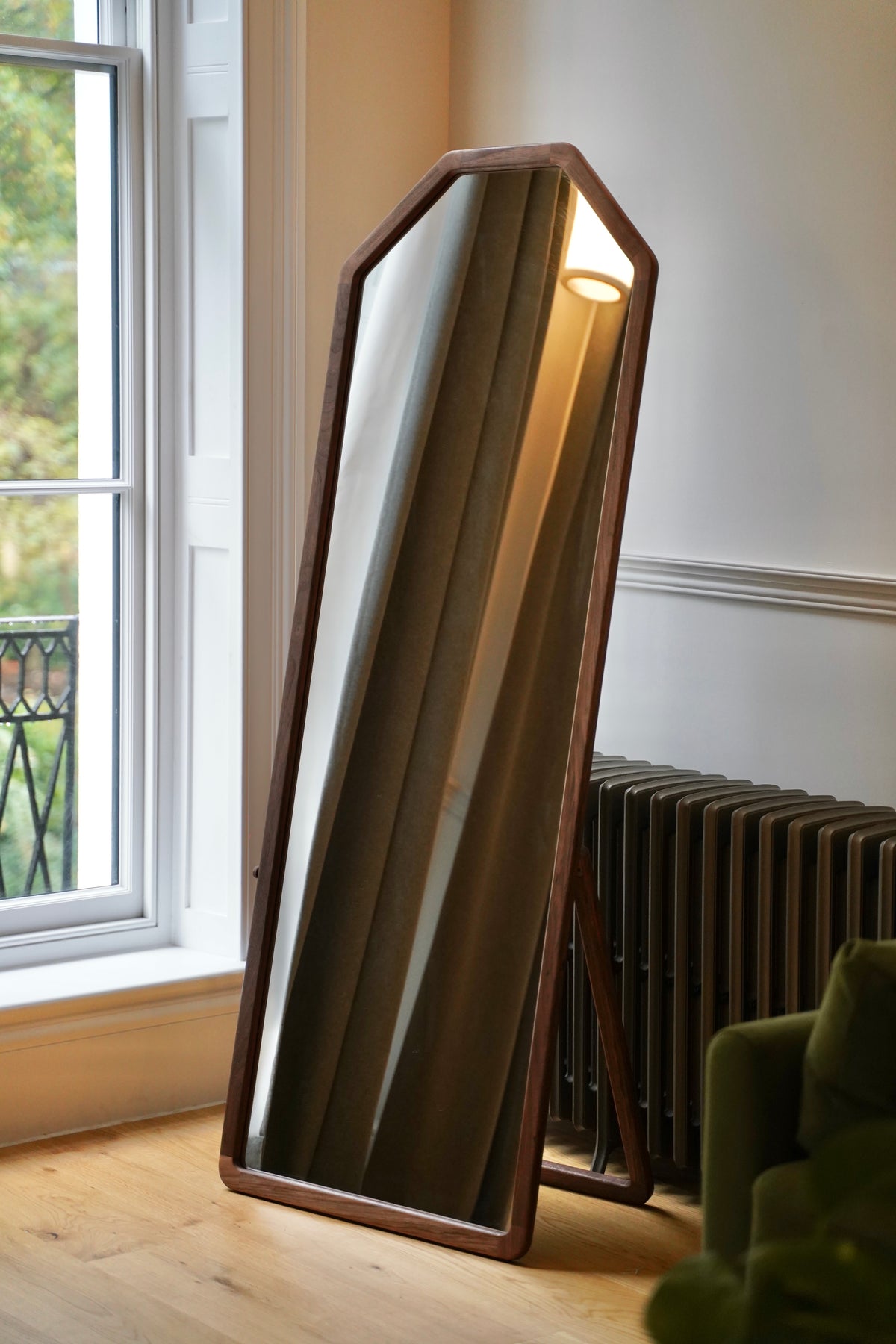 Walnut Full Length Mirror