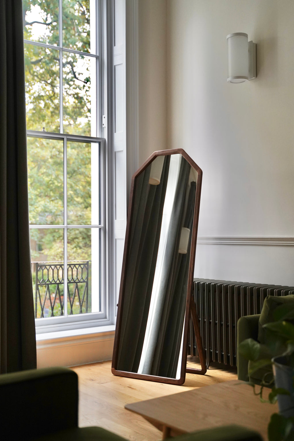 Walnut Full Length Mirror
